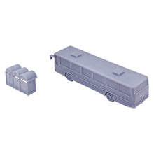 Load image into Gallery viewer, Modern Bus and Shed Set 1:87 HO Scale
