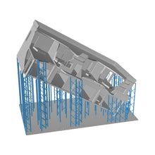 将图片加载到图库查看器，Damaged City House (Long) 1:87 HO Scale