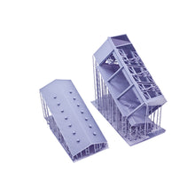 将图片加载到图库查看器，Warehouse Loading Dock w Accessories 1:87 HO Scale