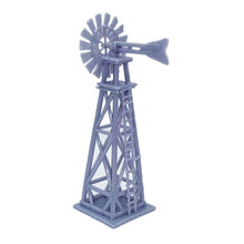 将图片加载到图库查看器，Country Style Farm Windmill 1:87 HO Scale