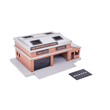 Load image into Gallery viewer, Auto Mechanic Shop &amp; Accessories 1:87 HO Scale