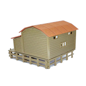Boat House with Accessories 1:64 S Scale