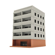 Load image into Gallery viewer, Downtown 5-Story Apartment(Grey) Stackable 1:220 Z Scale