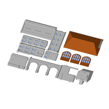 Load image into Gallery viewer, Classic Fire Station 1:160 N Scale