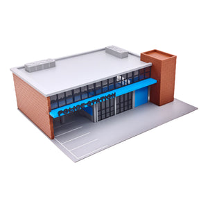 Modern Style Police Dept Station 1:87 HO Scale