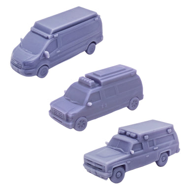 Emergency Medic Ambulance Mixed Set 1:64 S Scale
