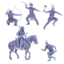 Load image into Gallery viewer, Native American Indian Figure Set A(Combat) 1:48/1:43/1:32
