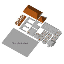 Load image into Gallery viewer, Classic Fire Station 1:87 HO Scale