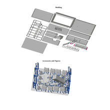 Load image into Gallery viewer, CB101D_V2 City Auto Showroom Diorama Set 1:64 S Scale