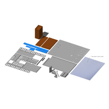 Load image into Gallery viewer, Modern Style Police Dept Station 1:87 HO Scale