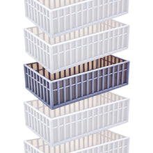 将图片加载到图库查看器，Modern Commercial Box Building Full Glass Stackable 1:220 Z Scale