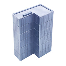 Laden Sie das Bild in den Galerie-Viewer, Modern 6-story Commercial Building L-shape Office 1:220 Z Scale