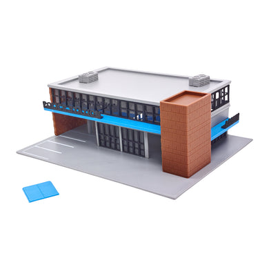 Modern Style Police Dept Station 1:220 Z Scale