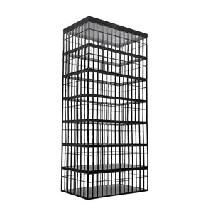 Outland Models Modern 7-story Commercial Building Full Glass 1:64 S Scale