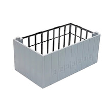 将图片加载到图库查看器，Modern Commercial Box Building Corner Stackable 1:64 S Scale