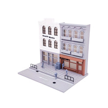 Load image into Gallery viewer, CB102B Streetside Shop(3-story) Diorama Set 1:64 S Scale