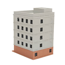 Load image into Gallery viewer, Downtown 5-Story Apartment(Grey) Stackable 1:220 Z Scale