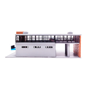 Modern Style Police Dept Station 1:220 Z Scale