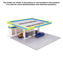 Load image into Gallery viewer, CB101E_V2 Gas/Fuel Station Diorama Set 1:64 S Scale
