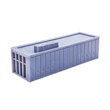 Charger l&#39;image dans la galerie, Modern Commercial Box Building Wide Stackable 1:160 N Scale