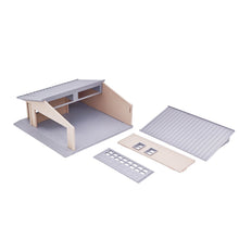 Load image into Gallery viewer, CB103C Two-car Garage Diorama Set 1:64 S Scale