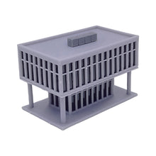 Charger l&#39;image dans la galerie, Modern Style 2-Story Full Glass Box Shop 1:160 N Scale