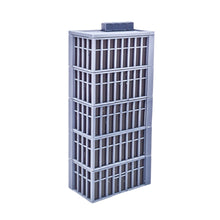 Cargar imagen en el visor de la galería, Modern 5-story Commercial Building Corner Office 1:160 N Scale