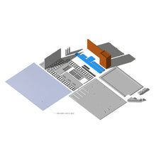 Load image into Gallery viewer, Modern Style Police Dept Station 1:220 Z Scale