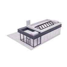 画像をギャラリービューアに読み込む, Modern Style City Auto Showroom 1:87 HO Scale