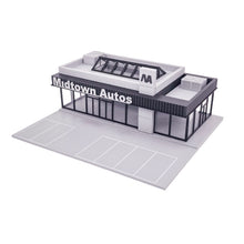画像をギャラリービューアに読み込む, Modern Style City Auto Showroom 1:87 HO Scale
