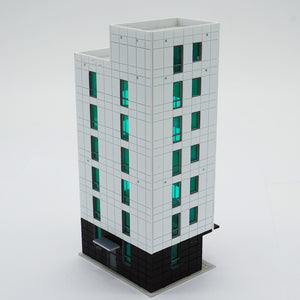 Colored Modern City Business Building Tall Office N Scale Outland Models Railway