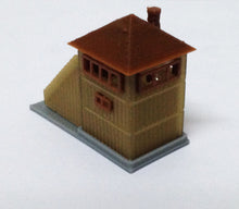 Load image into Gallery viewer, Wood Style Signal Tower / Watchtower N Scale Outland Models Train Railway Layout