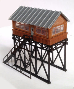 Overhead Signal Box / Tower N Scale Outland Models Train Railway Layout Station