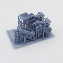 Load image into Gallery viewer, Country Farm Tractor Set with Straw N Scale 1:160 Outland Models Railway Scenery
