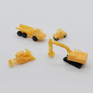Heavy Construction Vehicle Set N Scale 1:160 Outland Models Railway Miniature