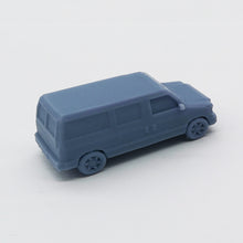 Load image into Gallery viewer, Outland Models Model Railroad Scenery Modern Car Cargo Van Scale HO 1:87