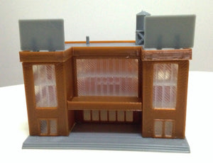 thumbnail image 2 of Outland Models N Scale Modern City Building - Tall Shopping Mall (Multi-Color, Unpainted) 2 of 5