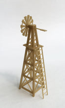 Laden Sie das Bild in den Galerie-Viewer, Country Farm Windmill (Gold) HO Scale 1:87 Outland Models Railway Layout