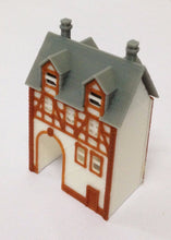 Load image into Gallery viewer, Half Timbered House (with Passage) Z Scale Outland Models Train Railway Layout