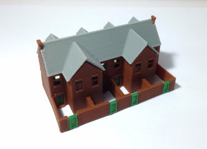 Victorian City Building Shop Row Z Scale Outland Models Train Railway Layout