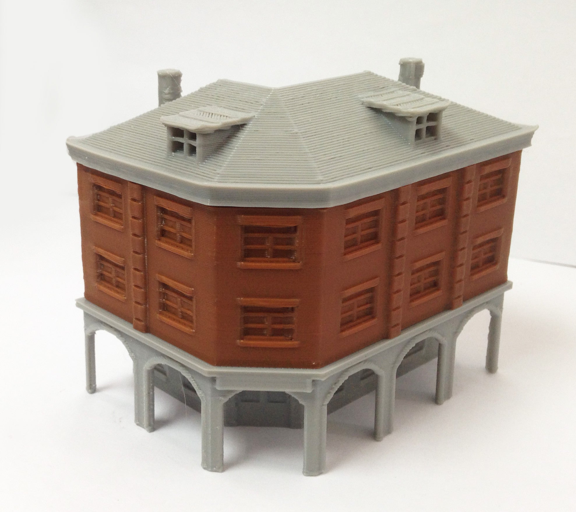 Outland Models Industrial Style Pump Jack – Z Scale 1:220 – Unpainted Resin Kit – Model Railway