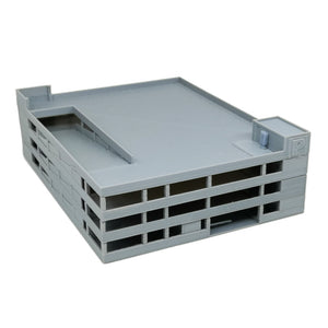 4-Story Car Parking Building 1:87 HO Scale