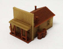 Cargar imagen en el visor de la galería, Building Old West House / Shop N Scale 1:160 Outland Models Train Railway Layout