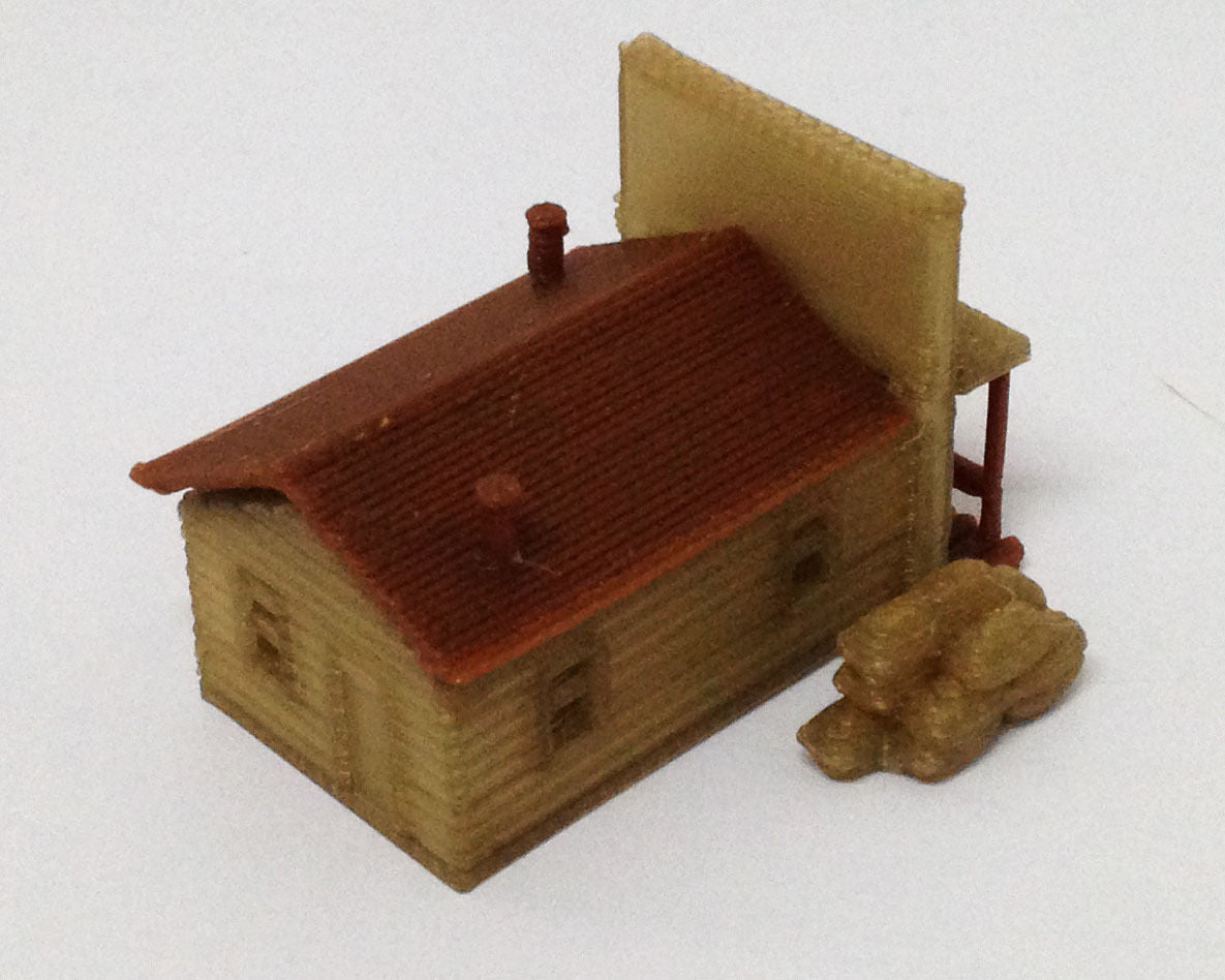 Model Railroad Buildings Outland Models Railroad Factory Building - 1: ...