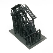 Load image into Gallery viewer, Large Watchtower Grey/Black N Scale 1:160