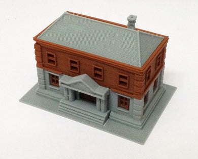 Government Dept / City Hall / Police Station N Scale Outland Models Railroad