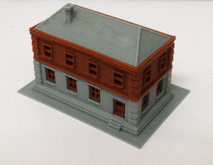 Government Dept / City Hall / Police Station N Scale Outland Models Railroad