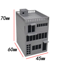 将图片加载到图库查看器，Modern Resident House Building N Scale