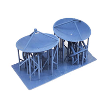 Laden Sie das Bild in den Galerie-Viewer, Outland Models Railway Scenery Rooftop Parabolic Antenna x2 1:87 HO Scale