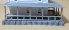 Load image into Gallery viewer, Country 2-Story House White N Scale 1:160 Outland Models Train Railway Layout